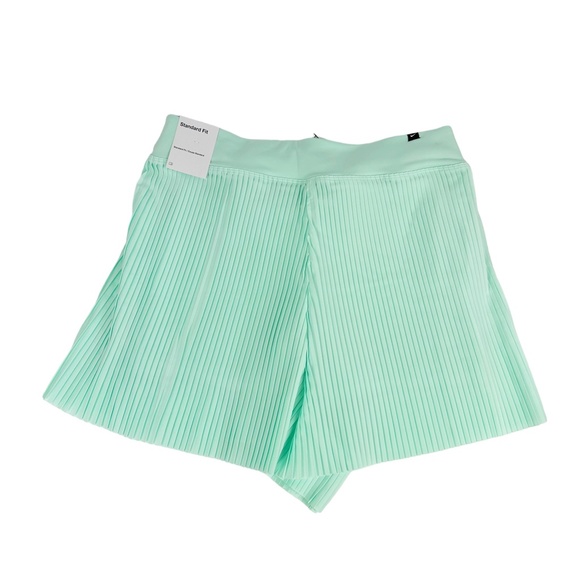 NIKE Women's Dri-FIT Ace Pleated Golf Shorts NWT Mint Foam Tennis Green Skort - Picture 13 of 15